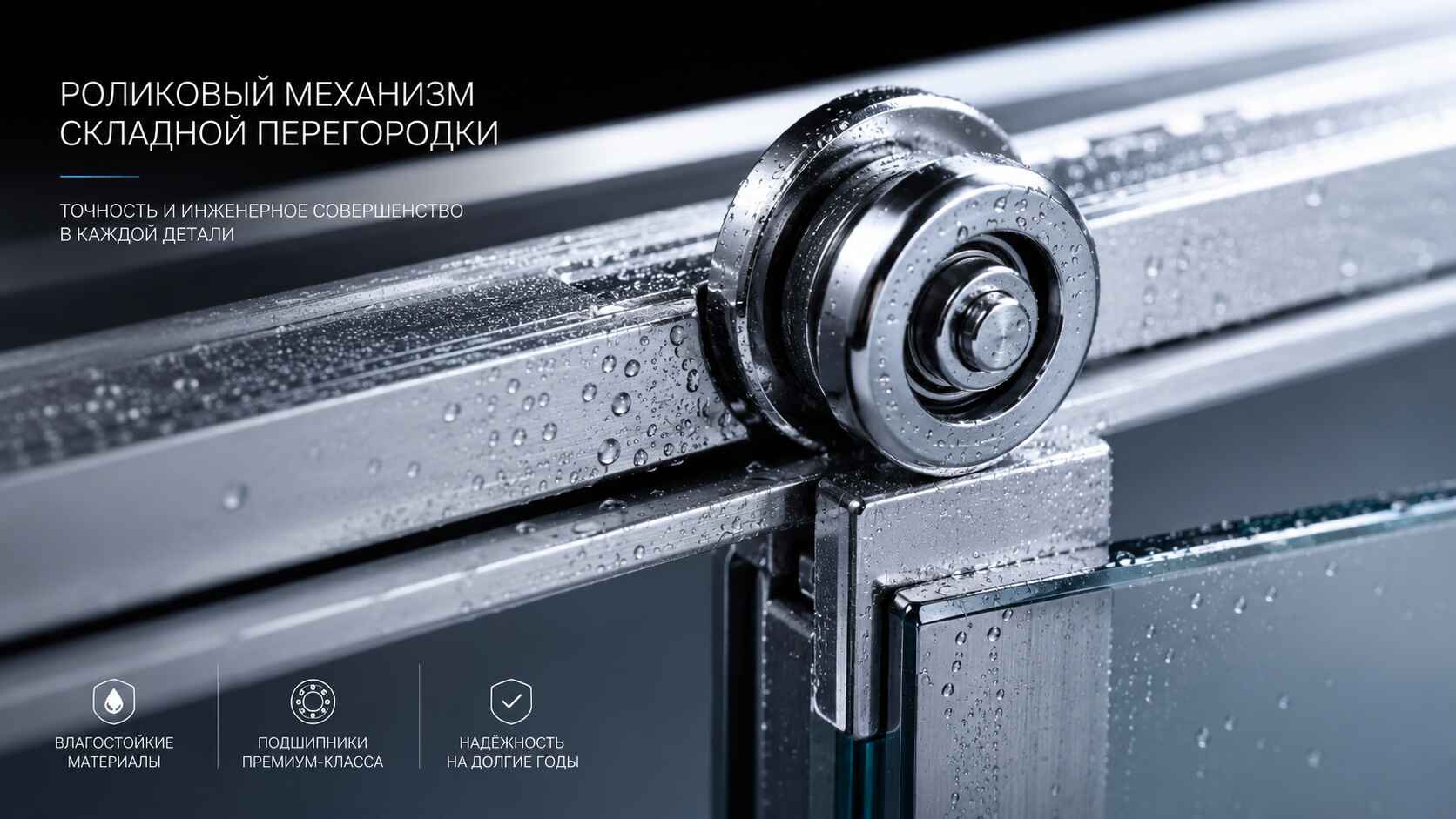 Ролики перегородки-гармошки
