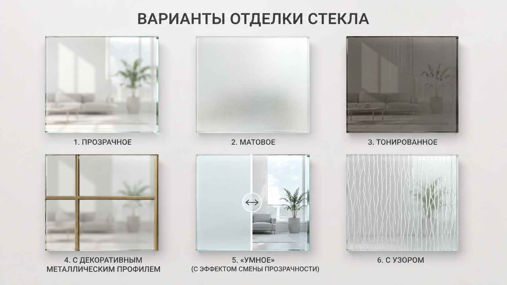 Типы стекла