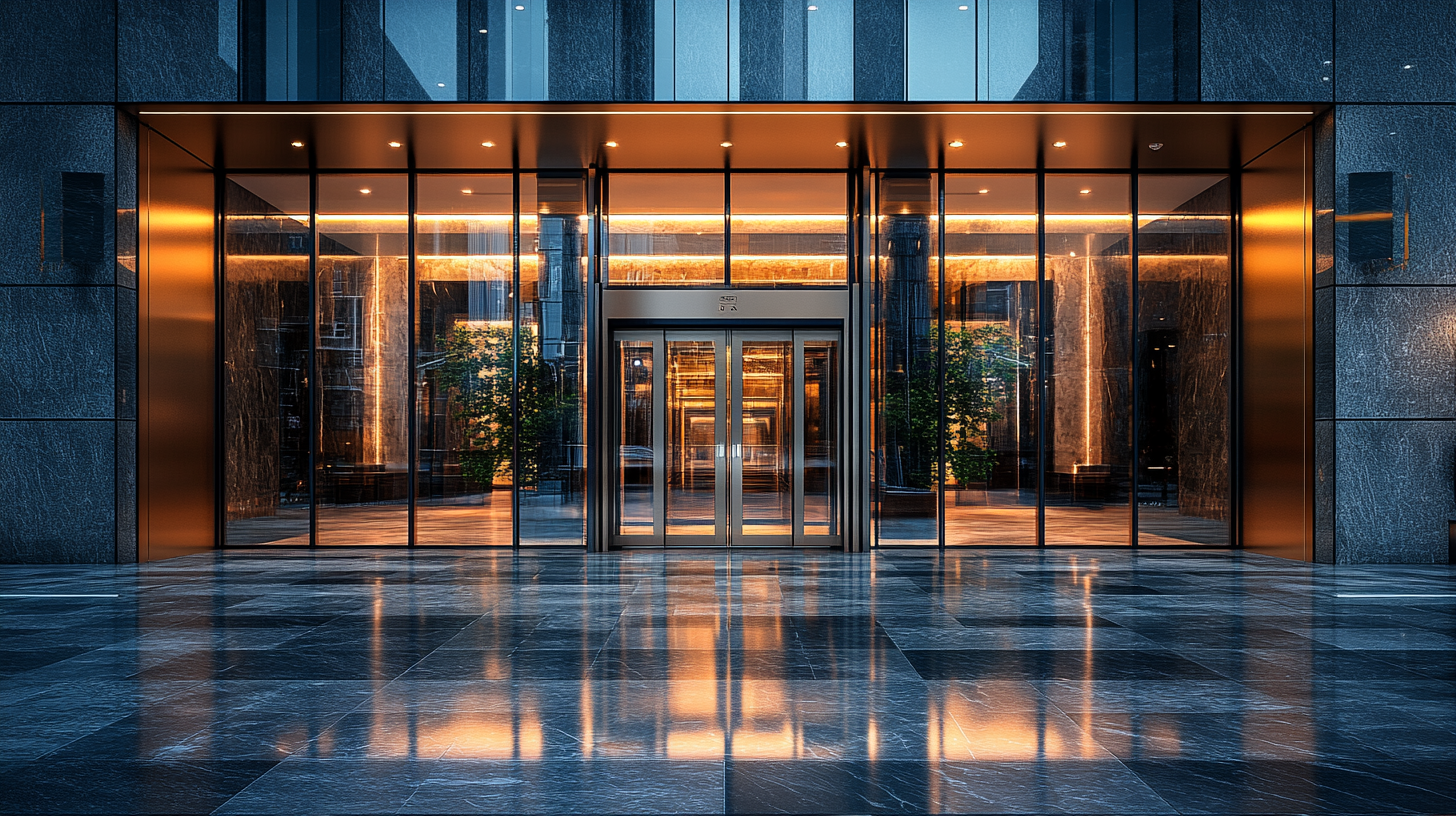 Раздвижные автоматические двери