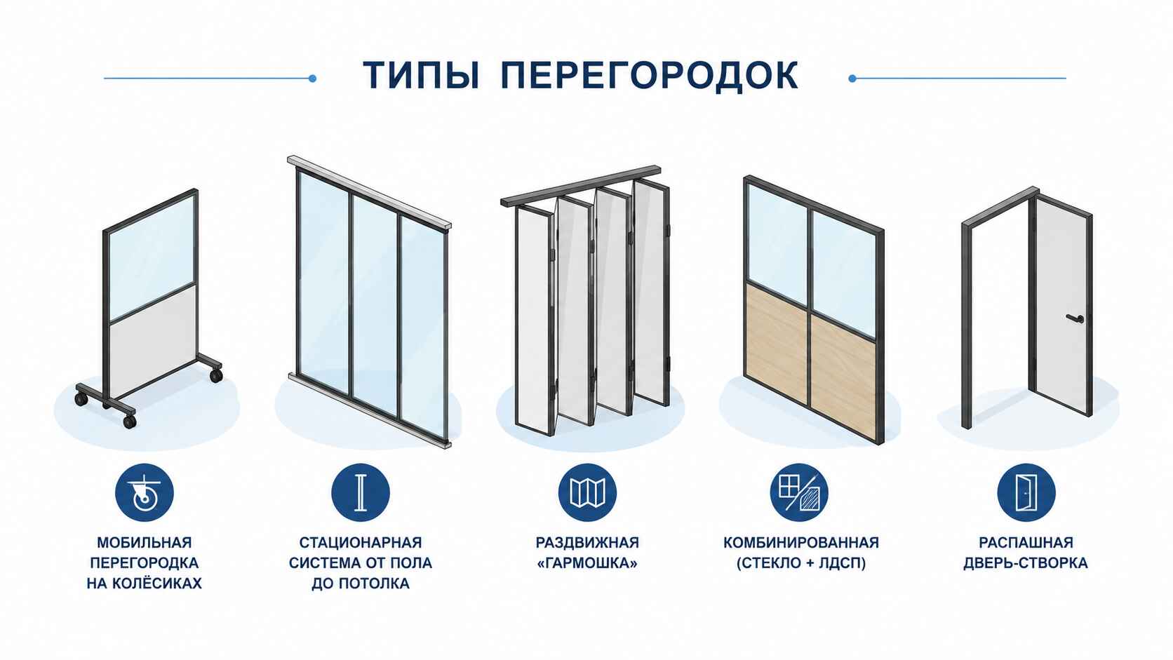 Типы перегородок