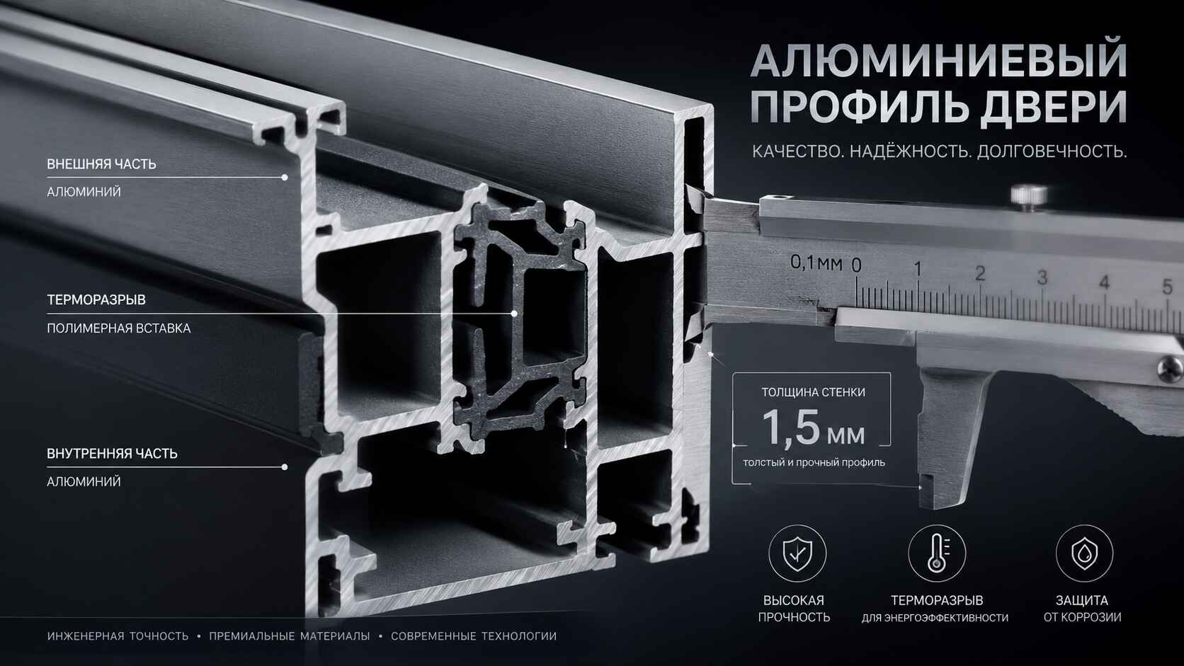 Качественный алюминиевый профиль
