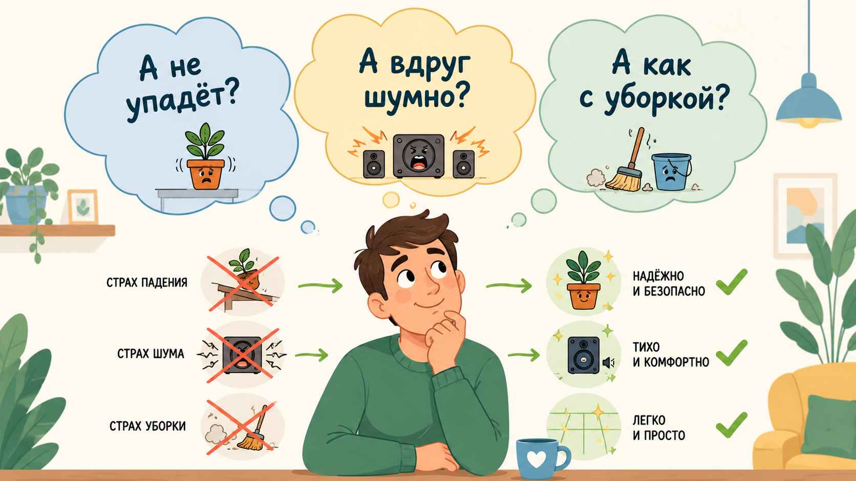 Три страха, которые мешают людям