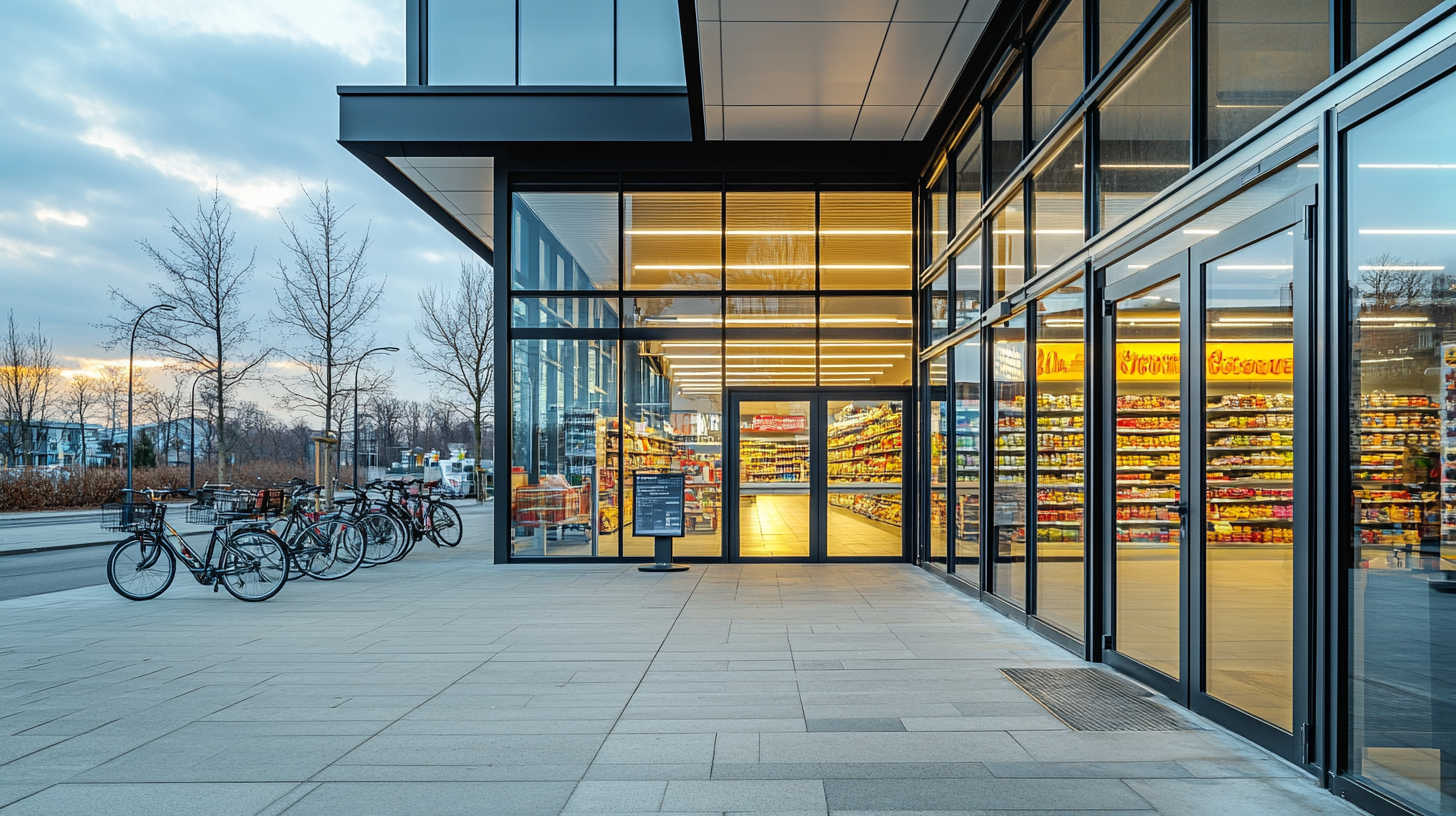 Входная группа распашного типа