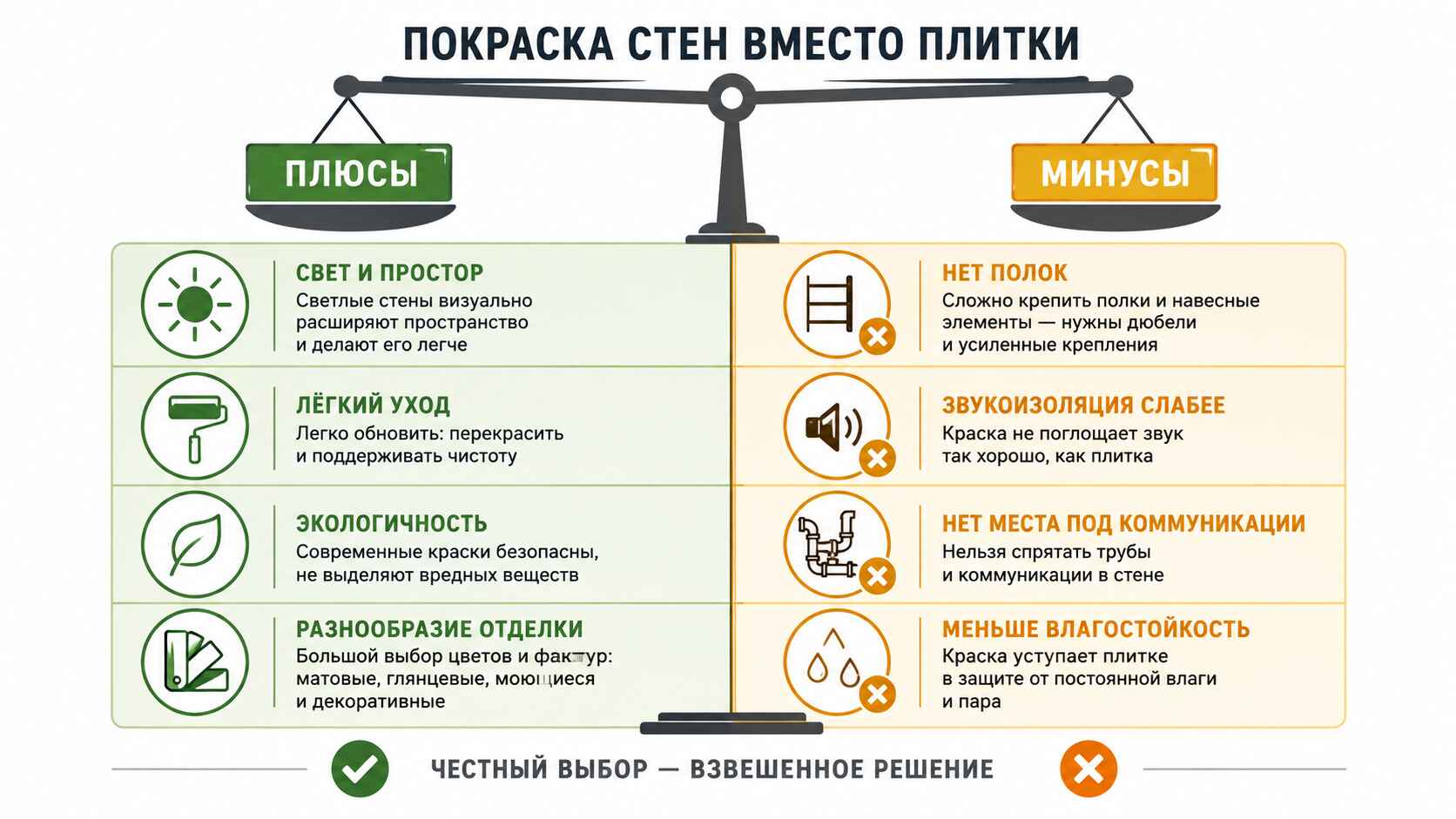 Плюсы и честные минусы