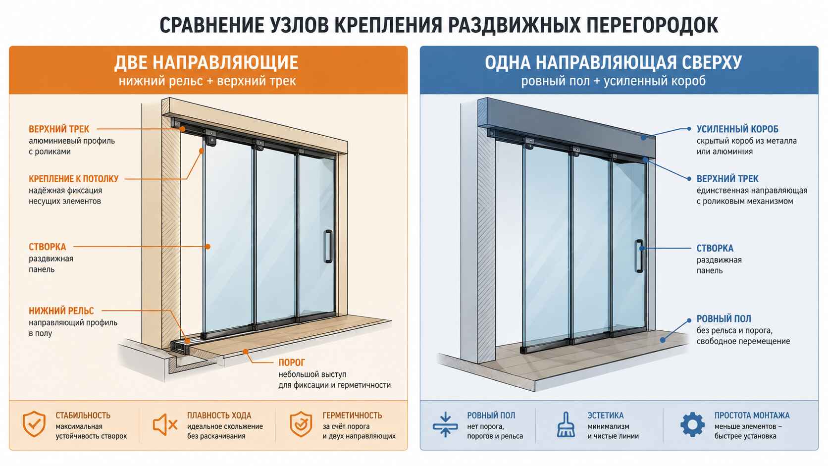 Системы открывания