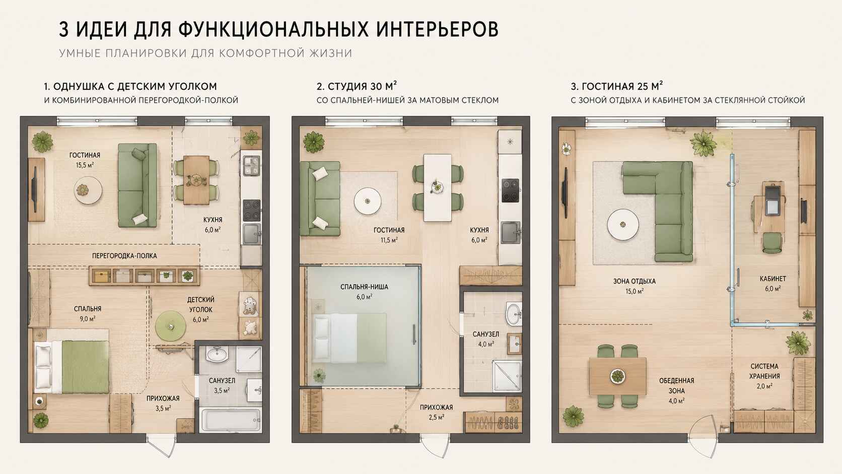 Идеи интерьеров