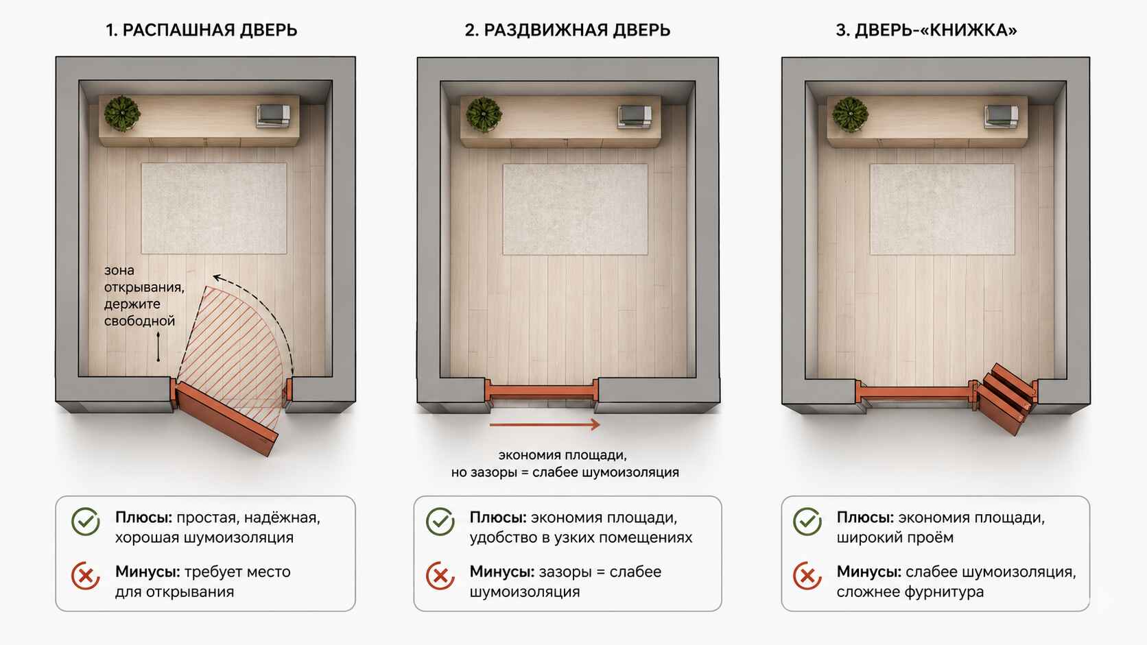 Механизмы открывания
