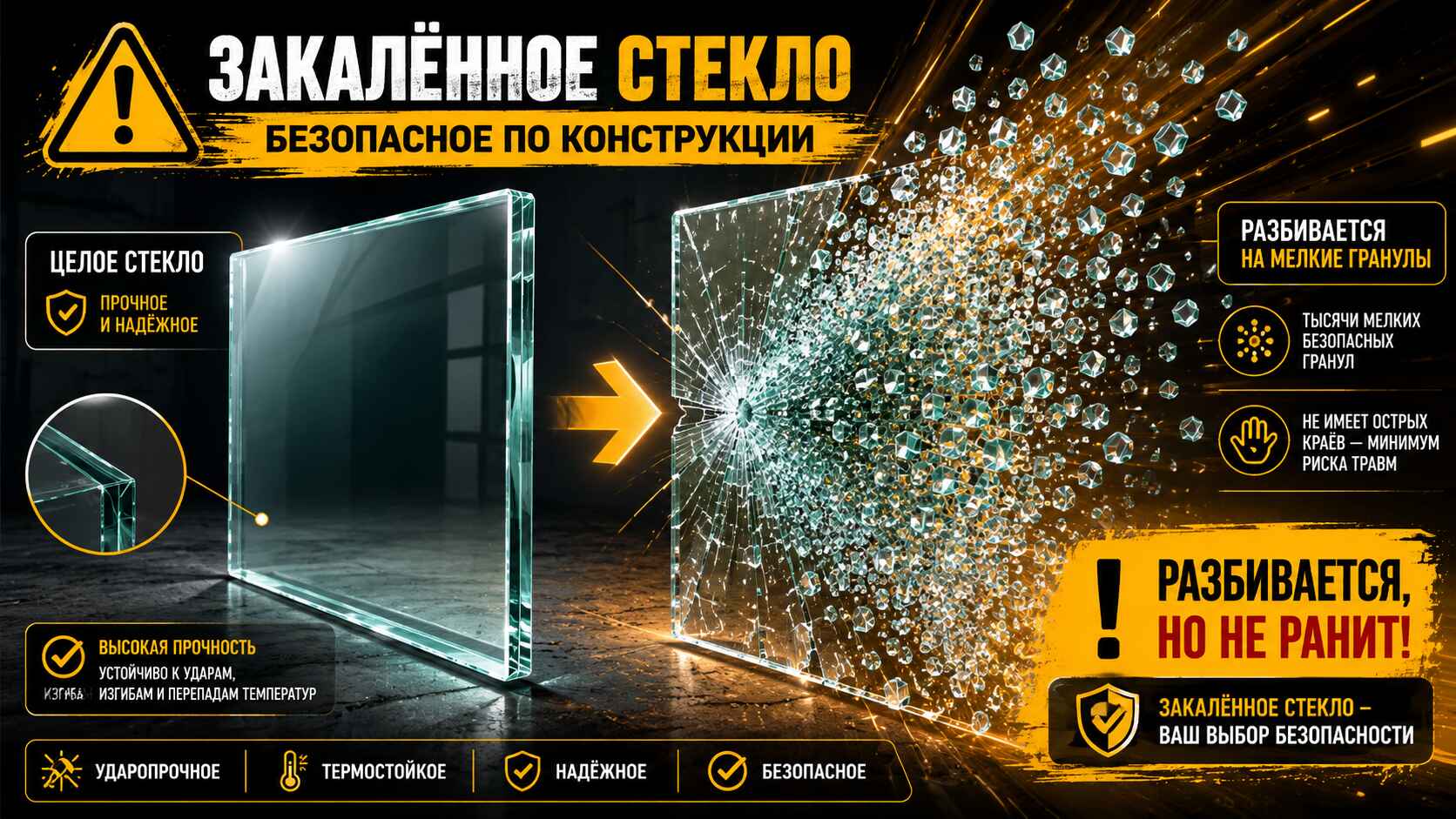 Закалённое стекло