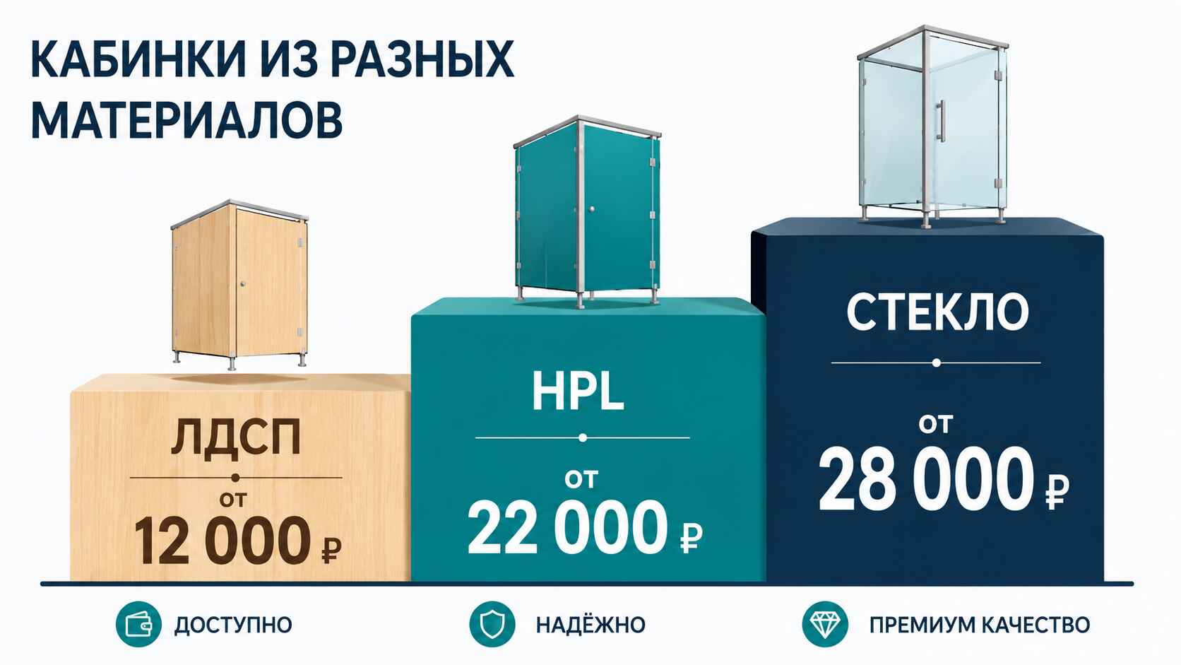 Размеры, цены и конфигурации