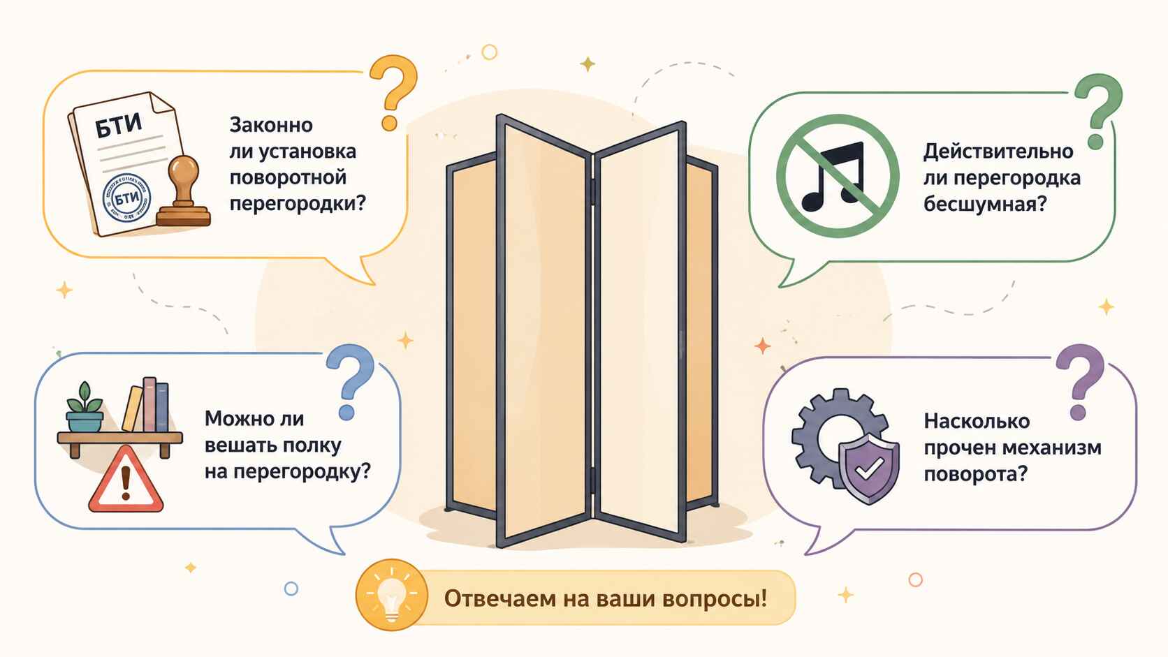 Частые вопросы и наши честные ответы