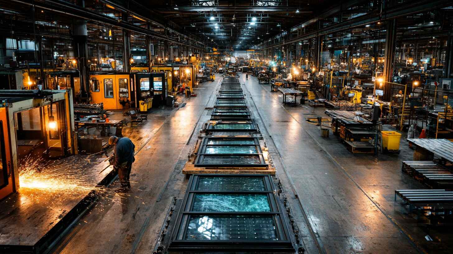 Процесс создания перегородок