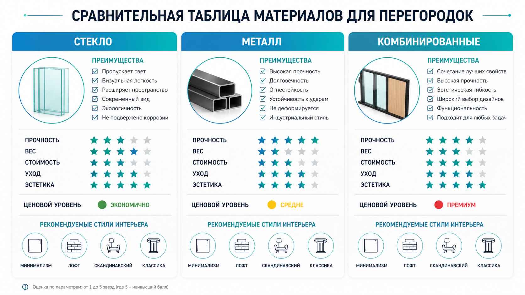 Как выбрать идеальную перегородку