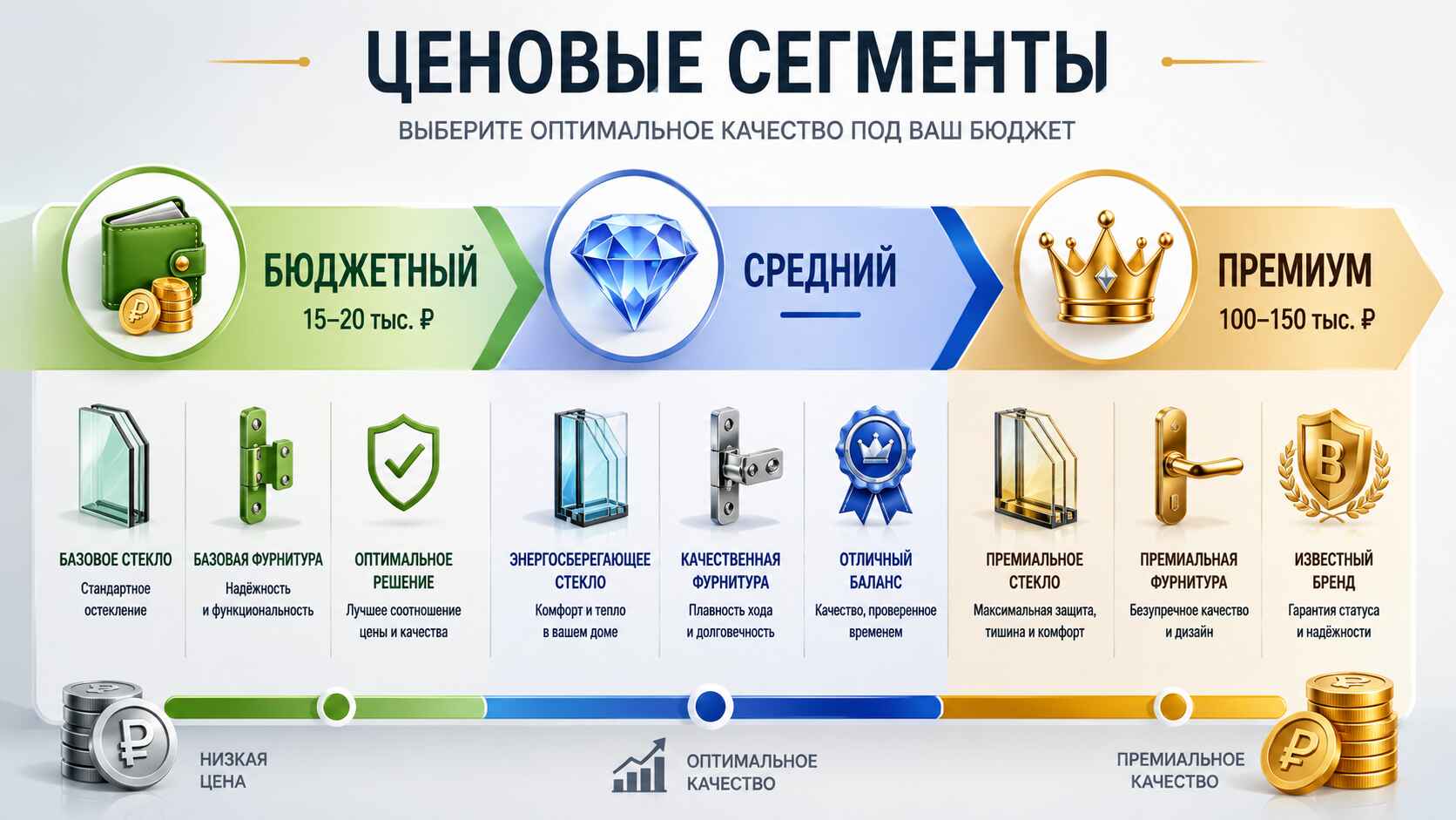 Ценовые сегменты