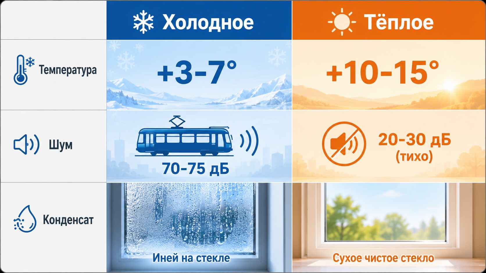Холодное и тёплое остекление: сравним честно