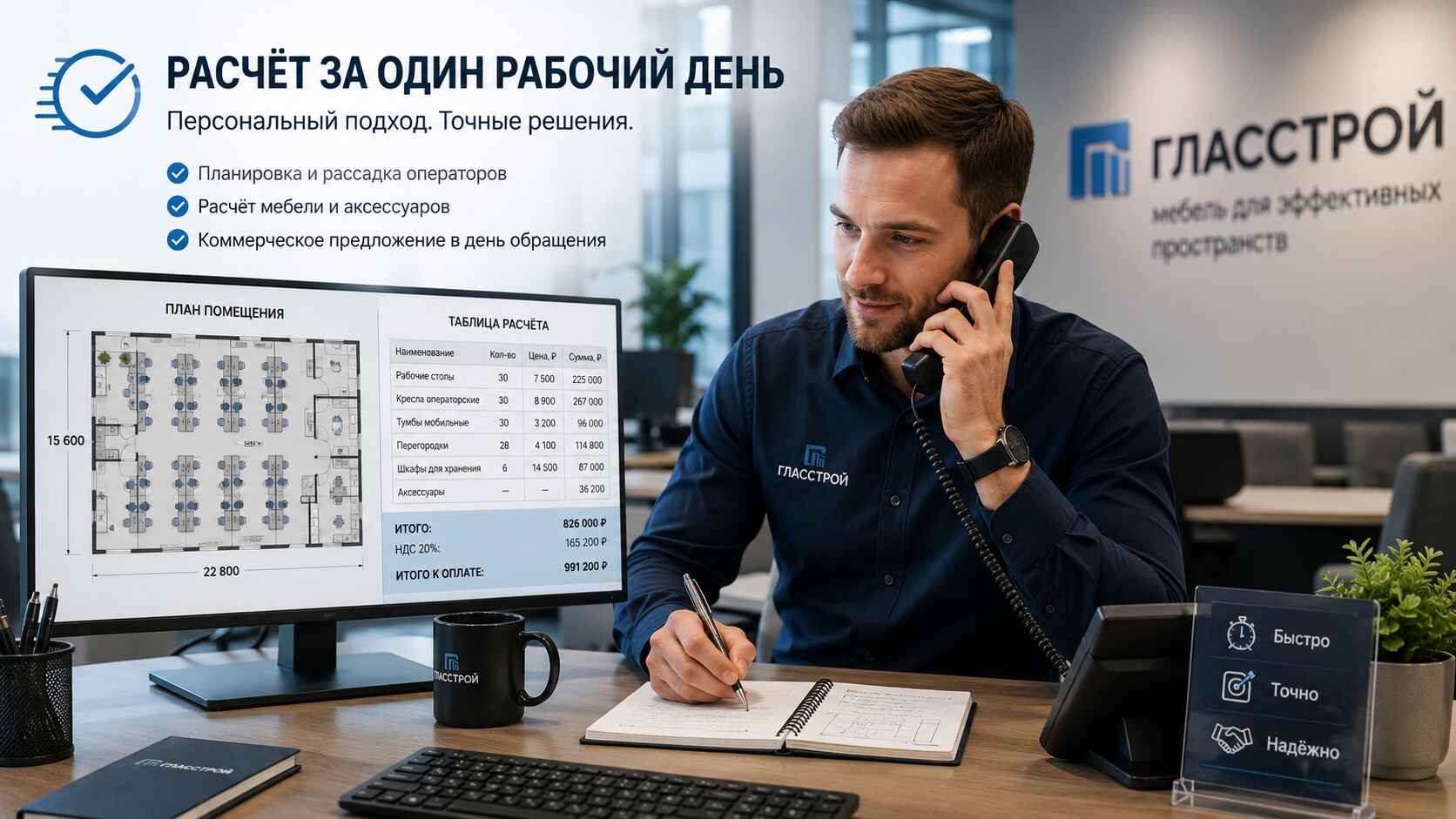 Менеджер на созвоне