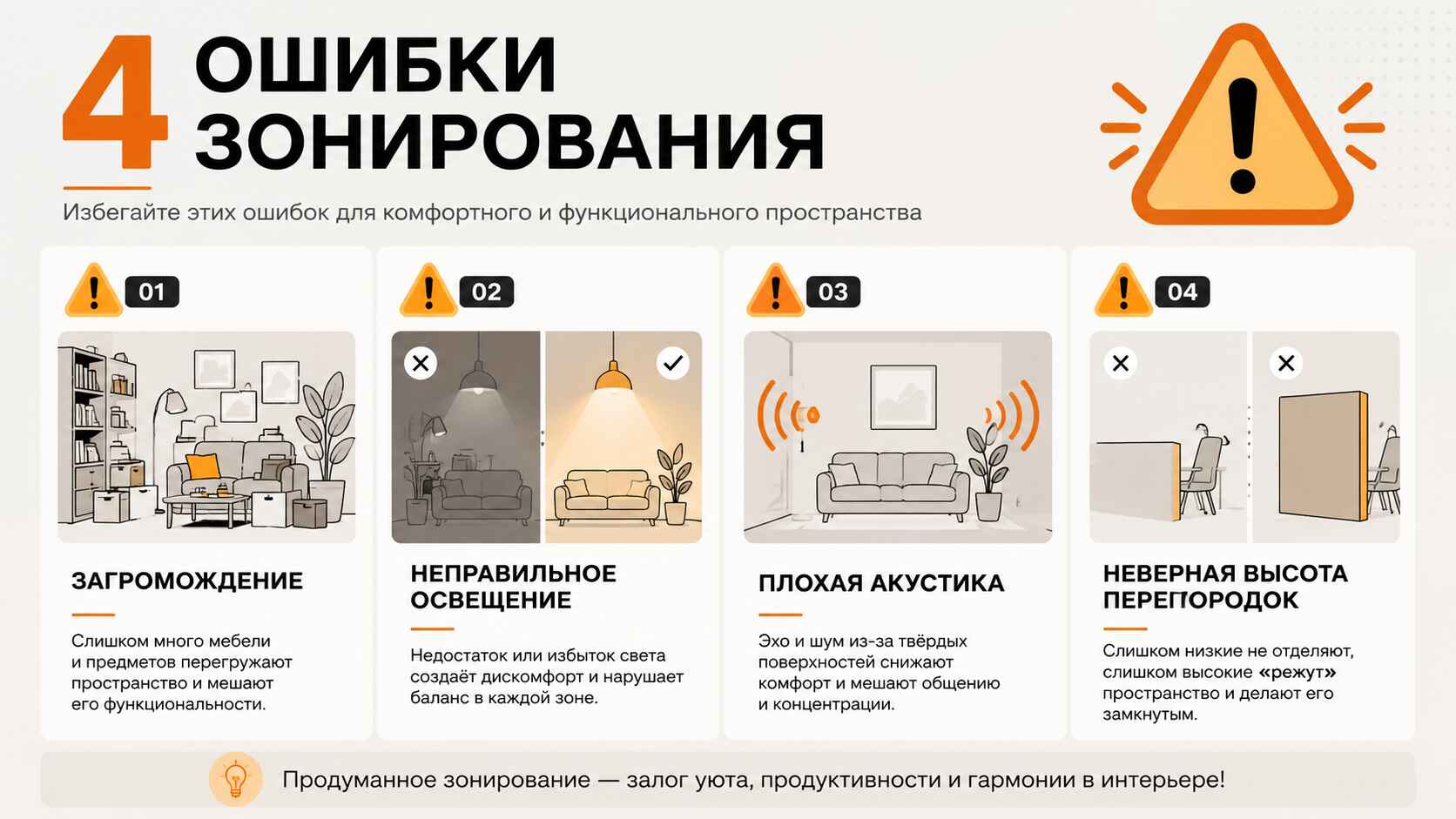 Ошибки зонирования