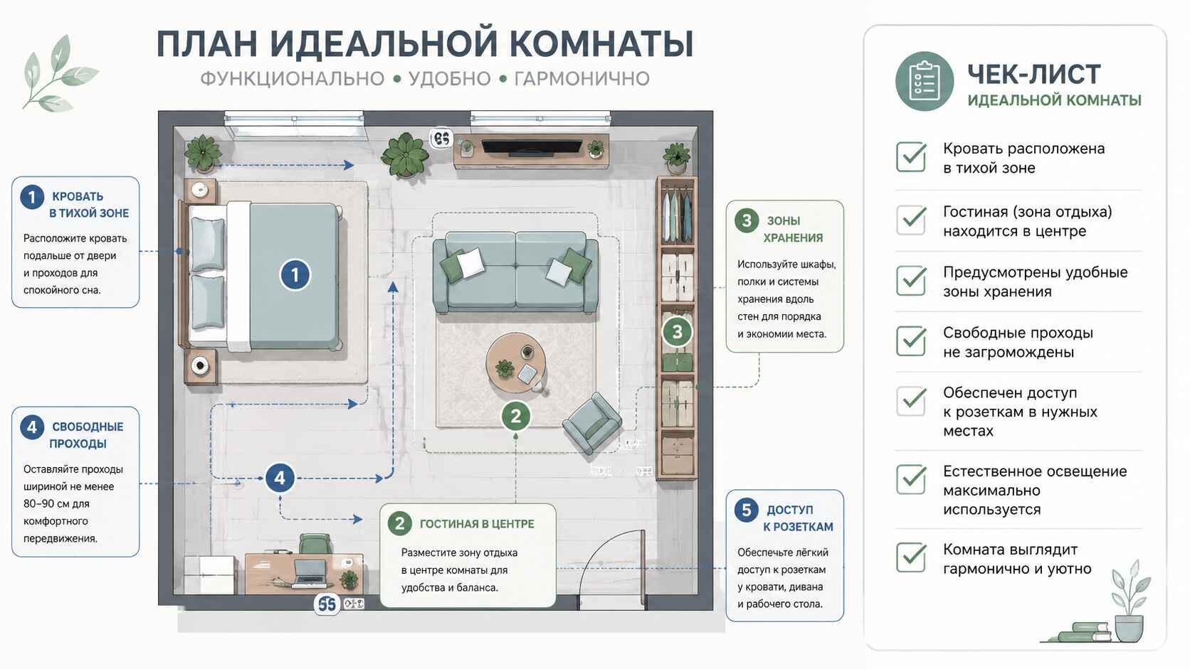 План комнаты