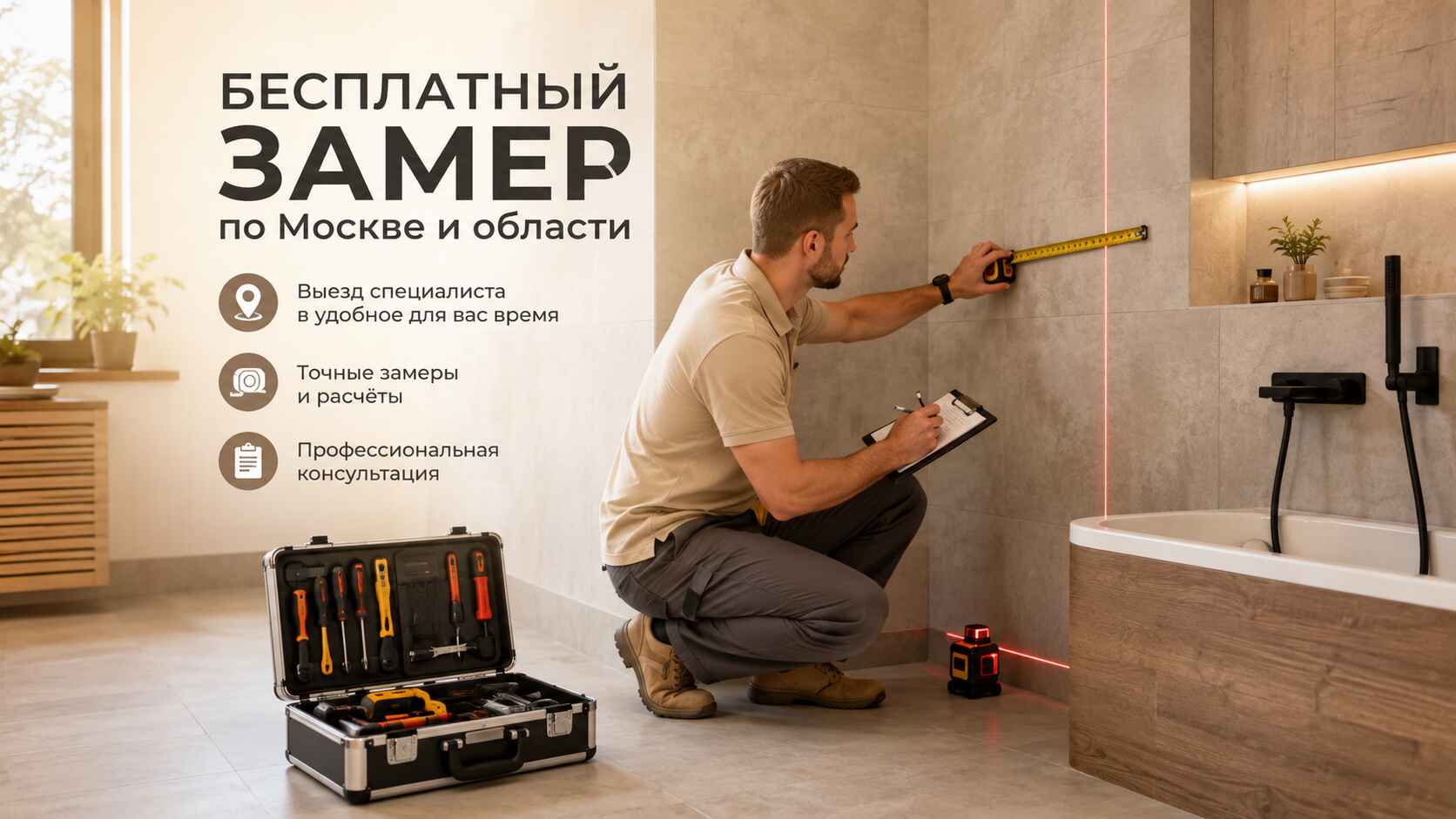 Бесплатный замер