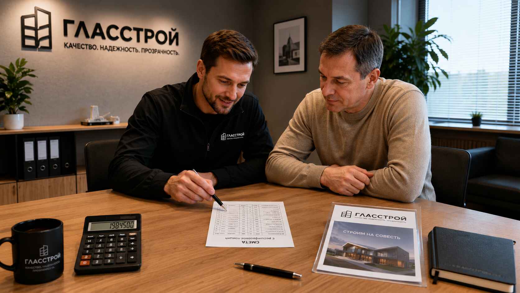 Расчет стоимости работ