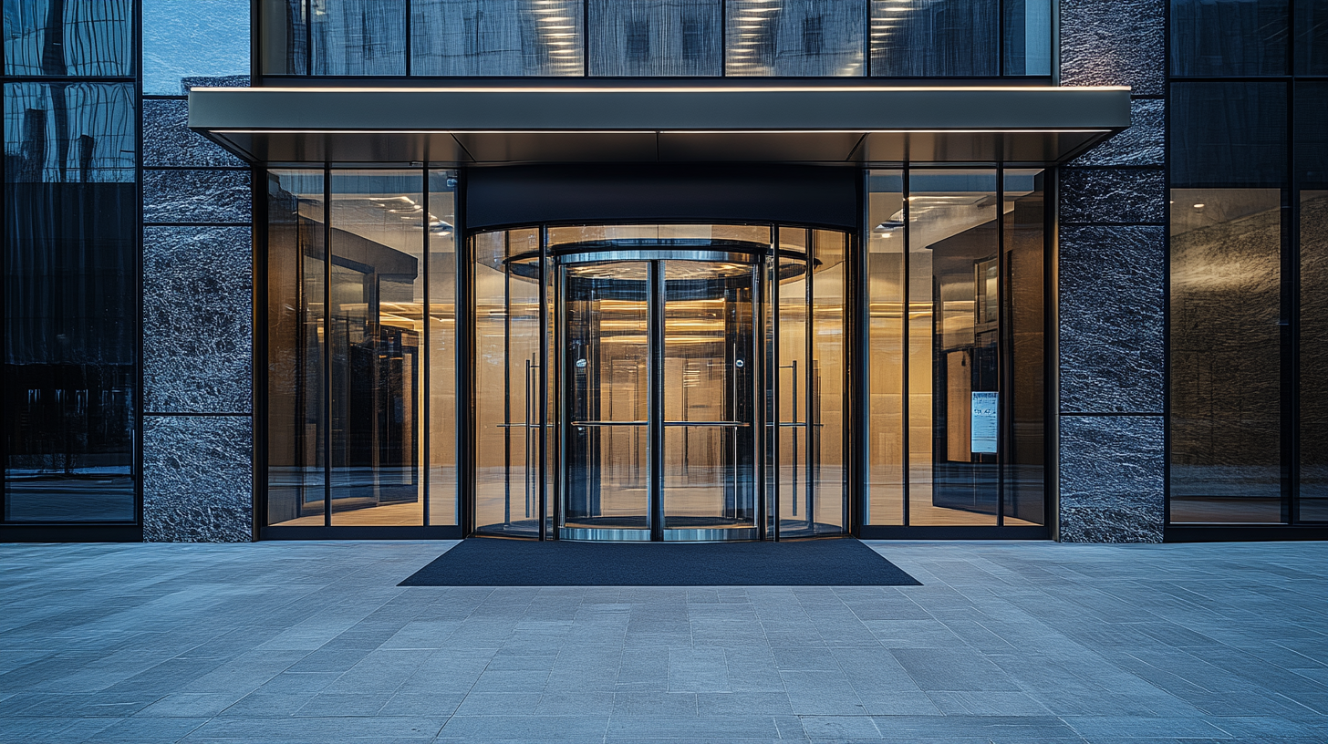 Карусельные двери