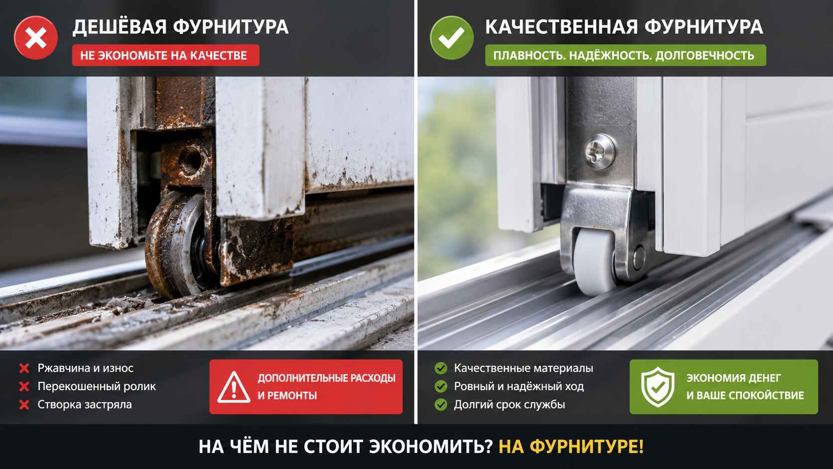 на чём не стоит экономить