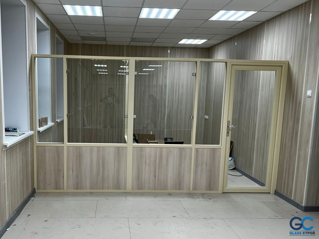 Каркасные перегородки 9