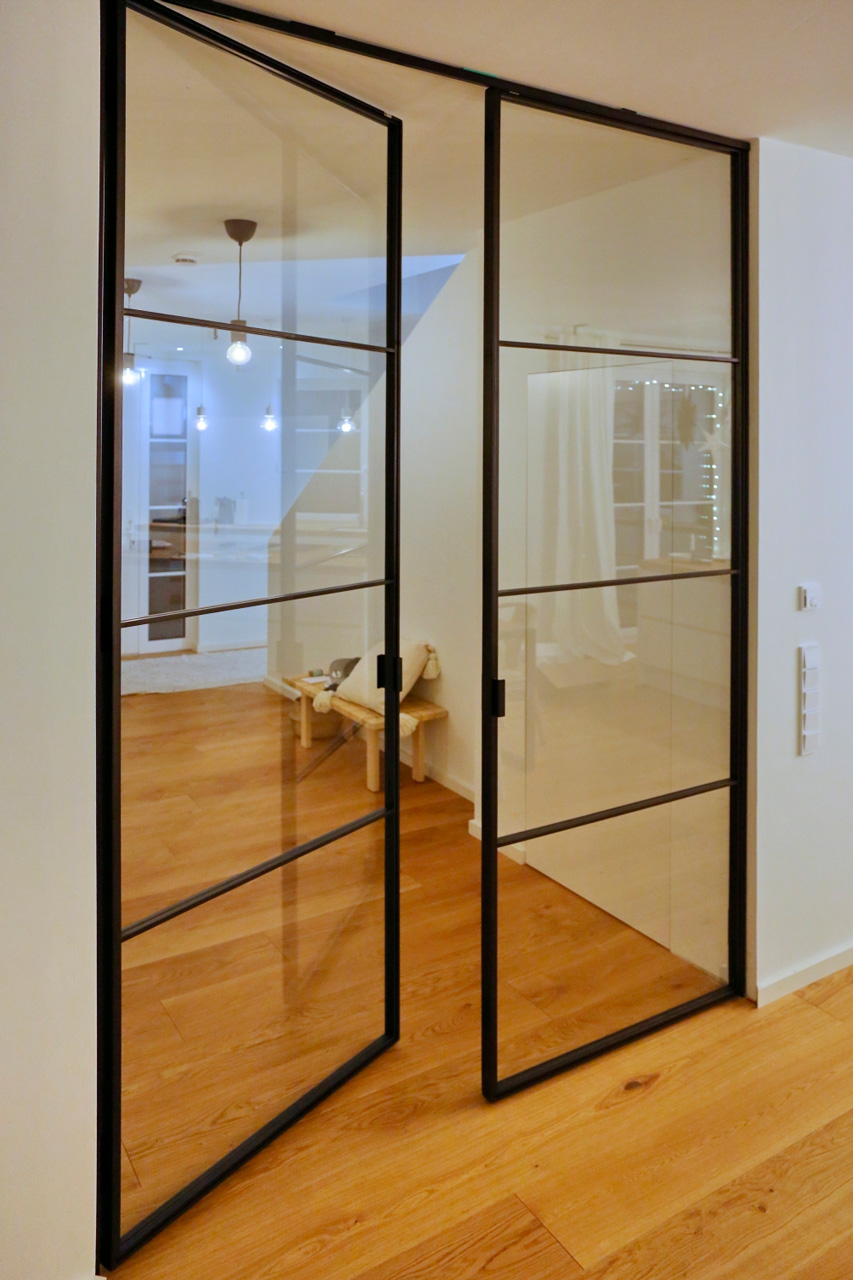 стеклянные двери на заказ 