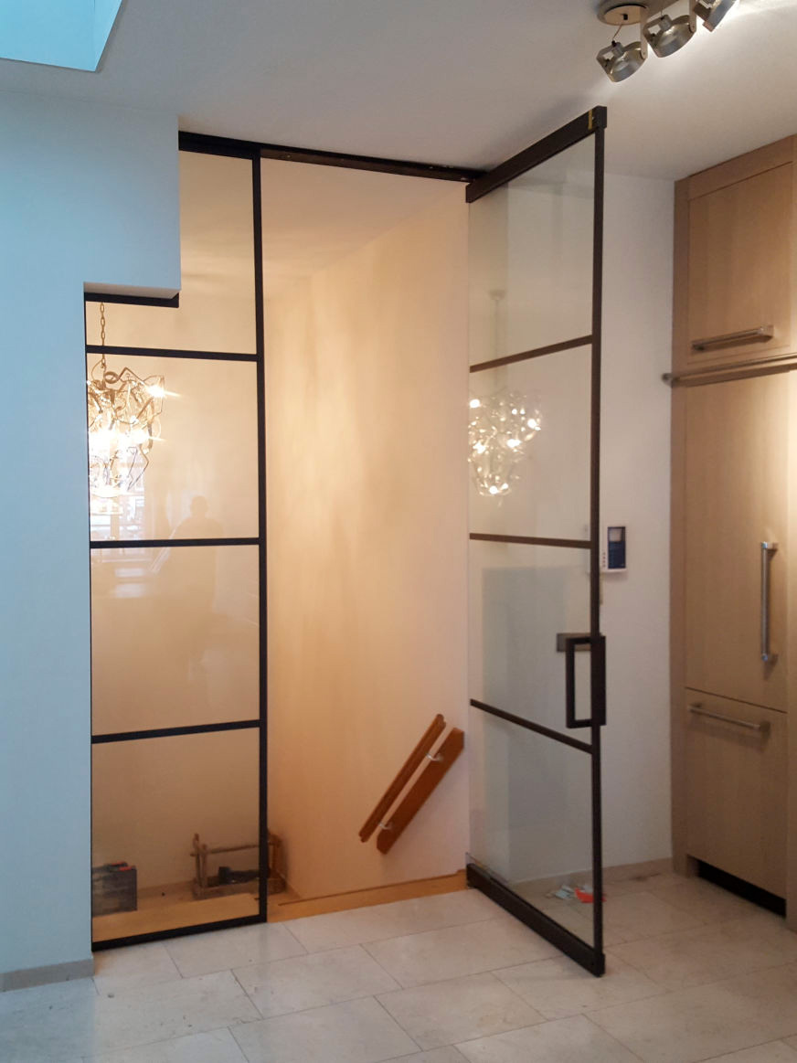 стеклянные двери на заказ 