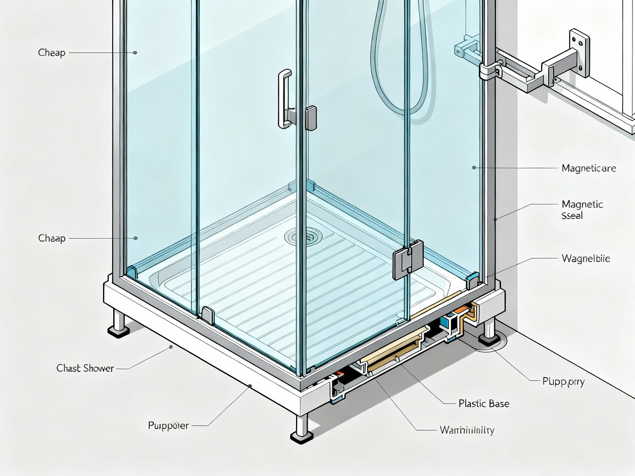 Конструкция душевой кабины
