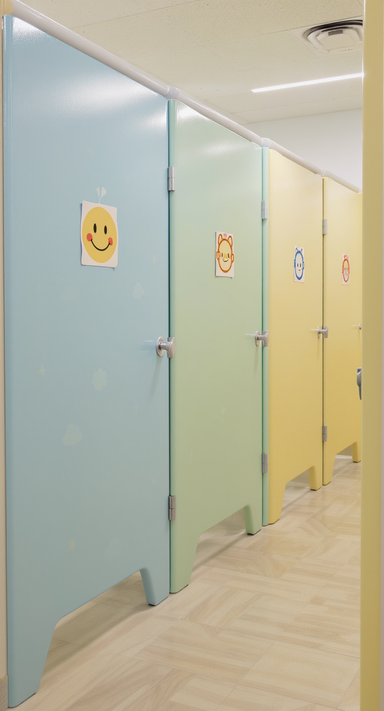 Туалетные перегородки для санузлов из ЛДСП