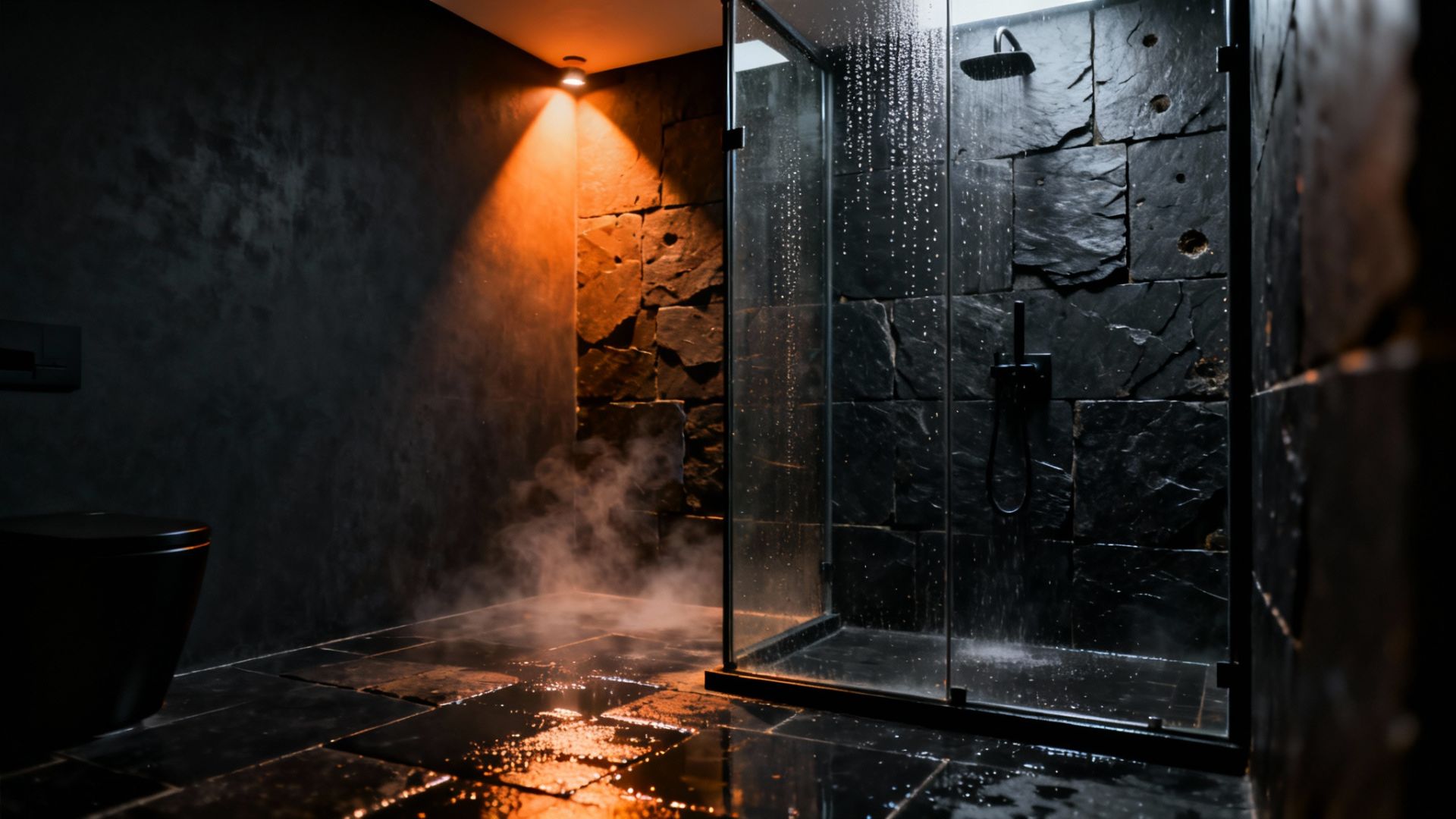 Душевые перегородки с дверью