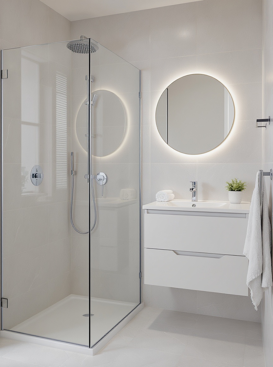 Монтаж душевых кабин