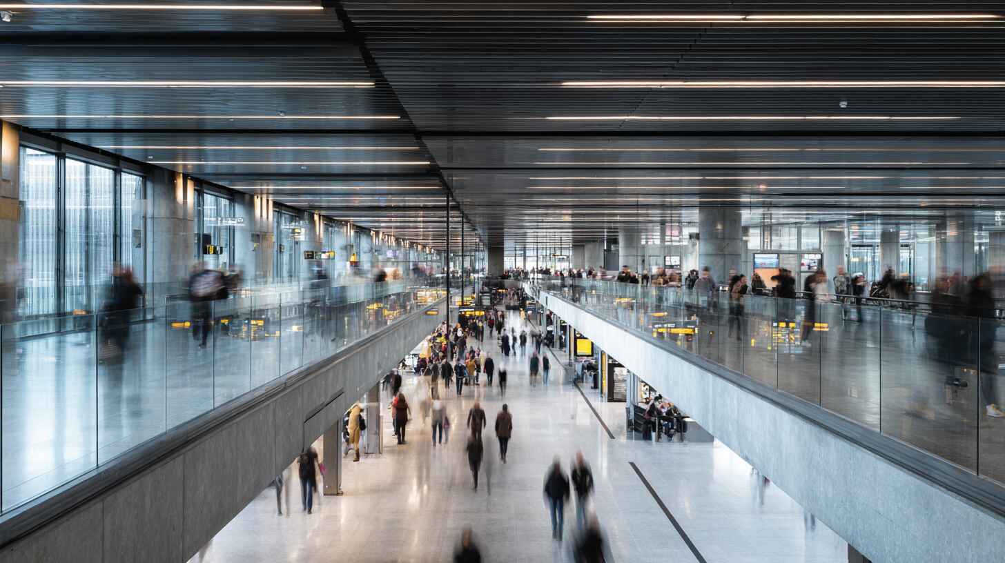 Стеклянные ограждения для вокзала