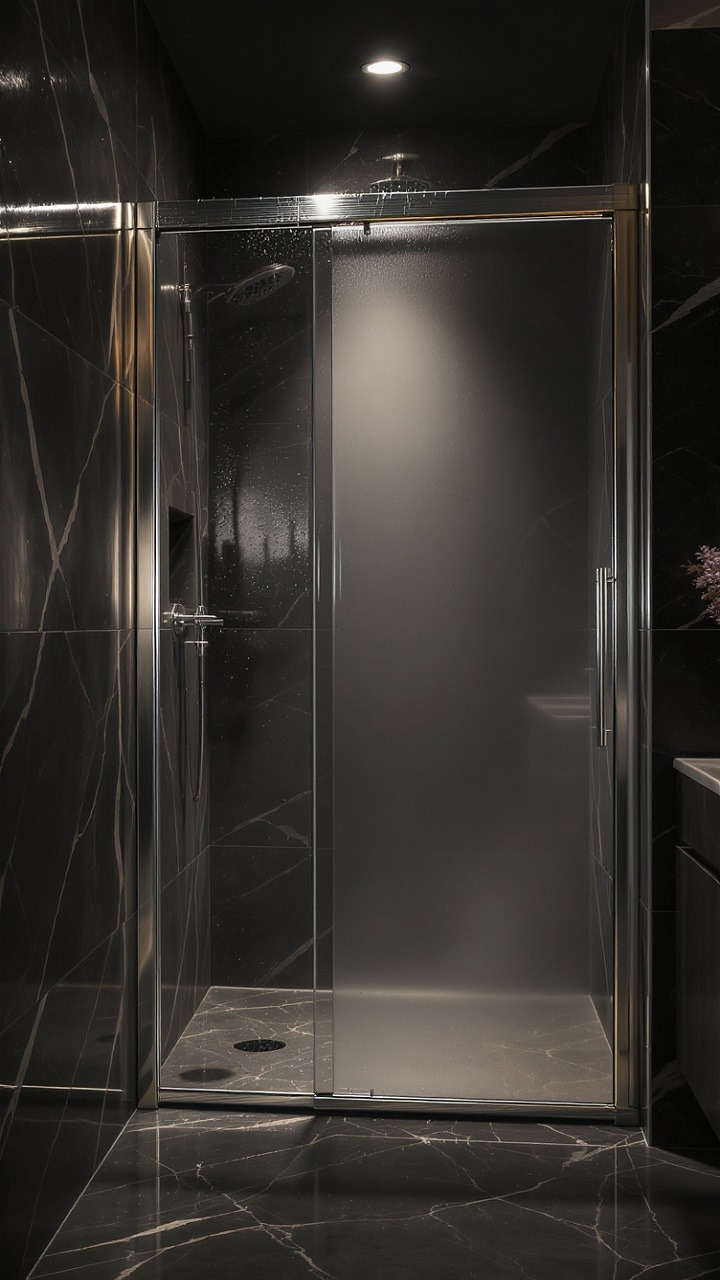 Душевые двери из стекла