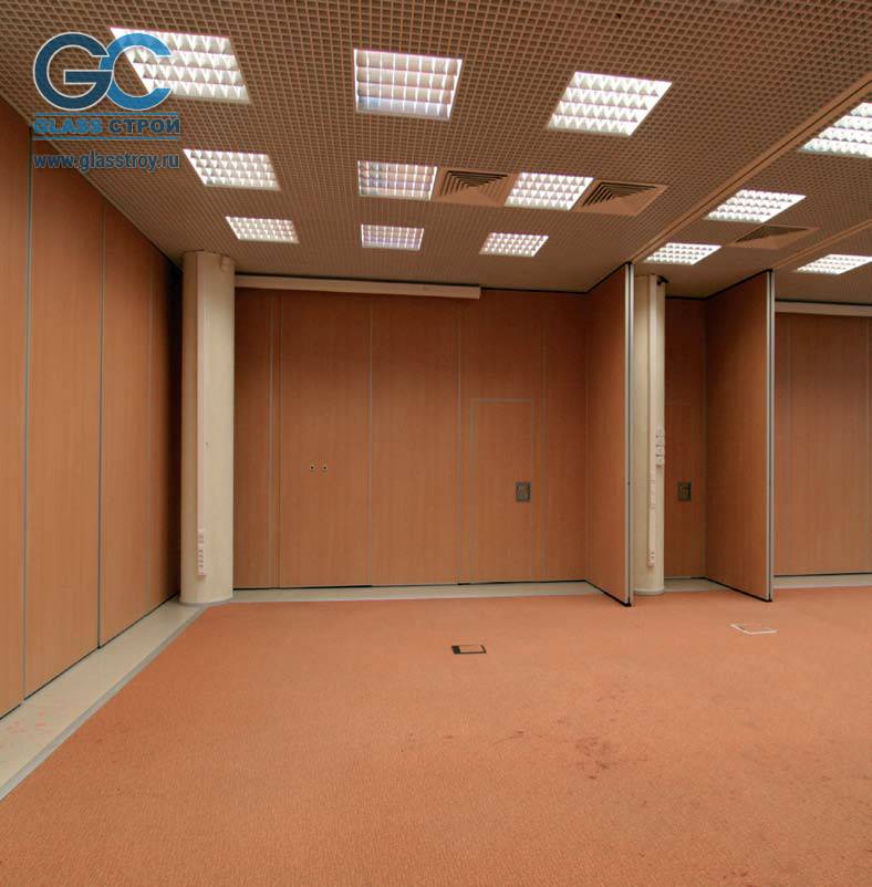 Раздвижные перегородки со звукоизоляцией