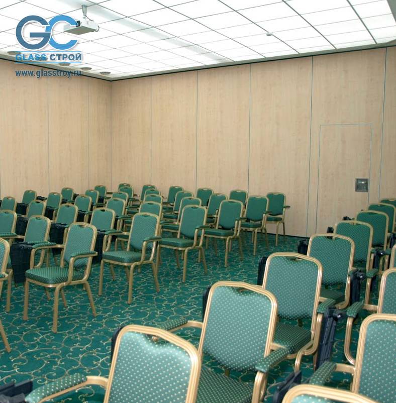 Раздвижные перегородки со звукоизоляцией6