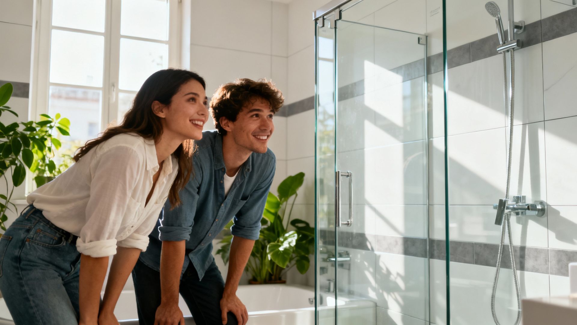 Установка душевых кабин в Москве