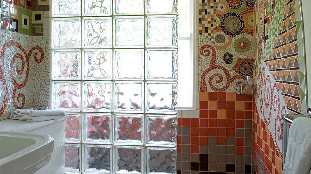 стеклянные блоки для перегородок