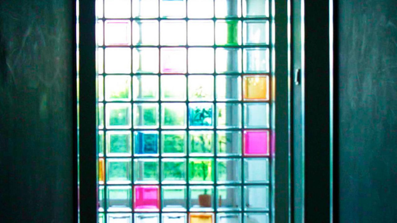 стеклянные блоки 