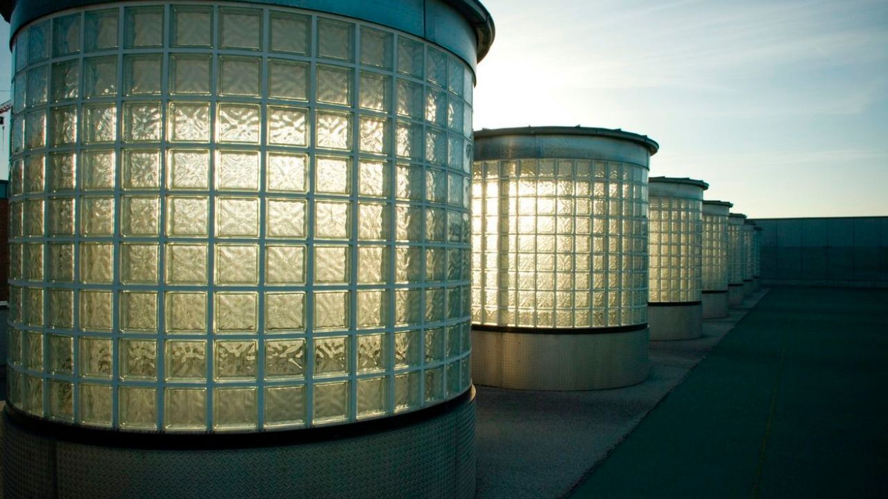 стеклянные блоки 