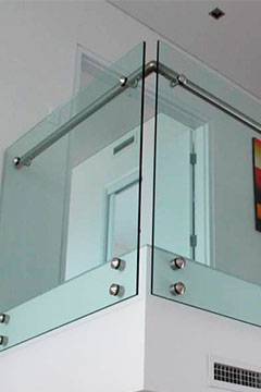 up glass border